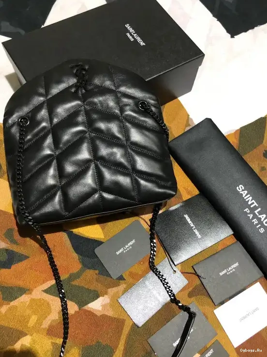 PUFFER BAG CHAIN MINI SMALL YSL 0616